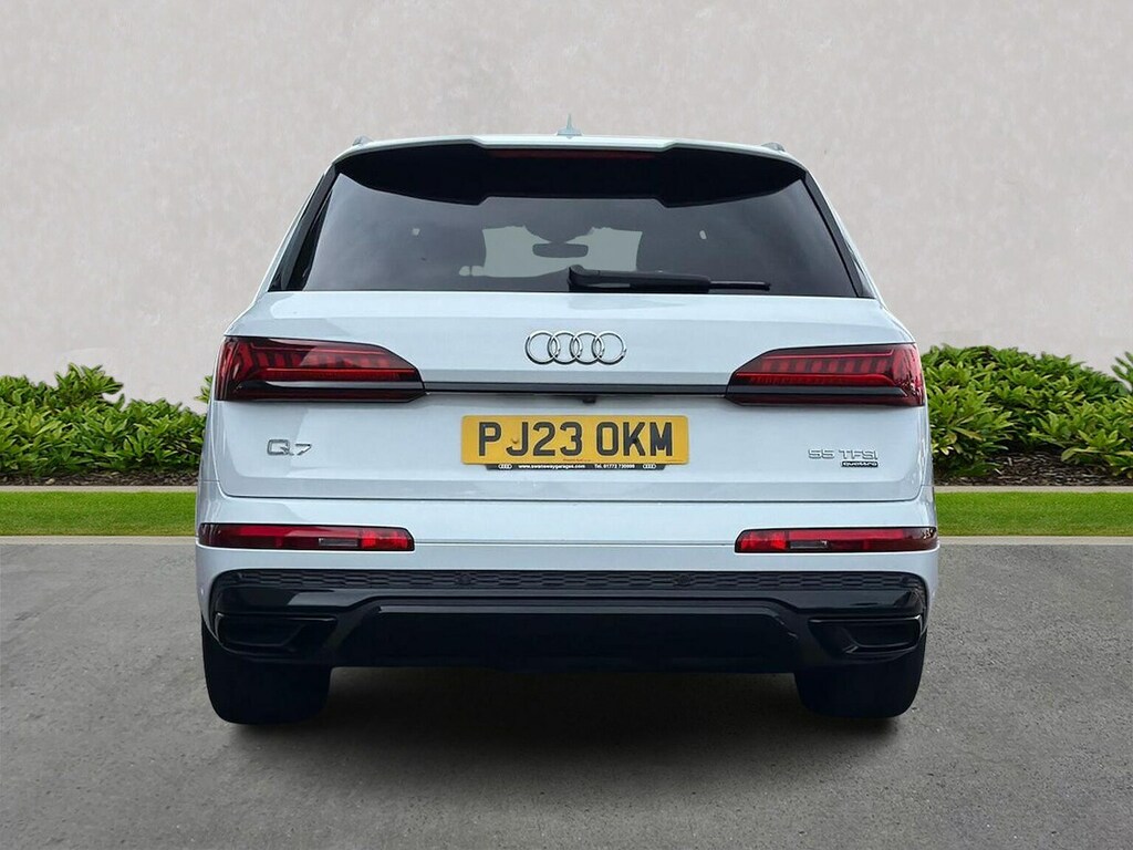 Audi Q7 55 Tfsi Quattro Black Edition Tiptronic White #4