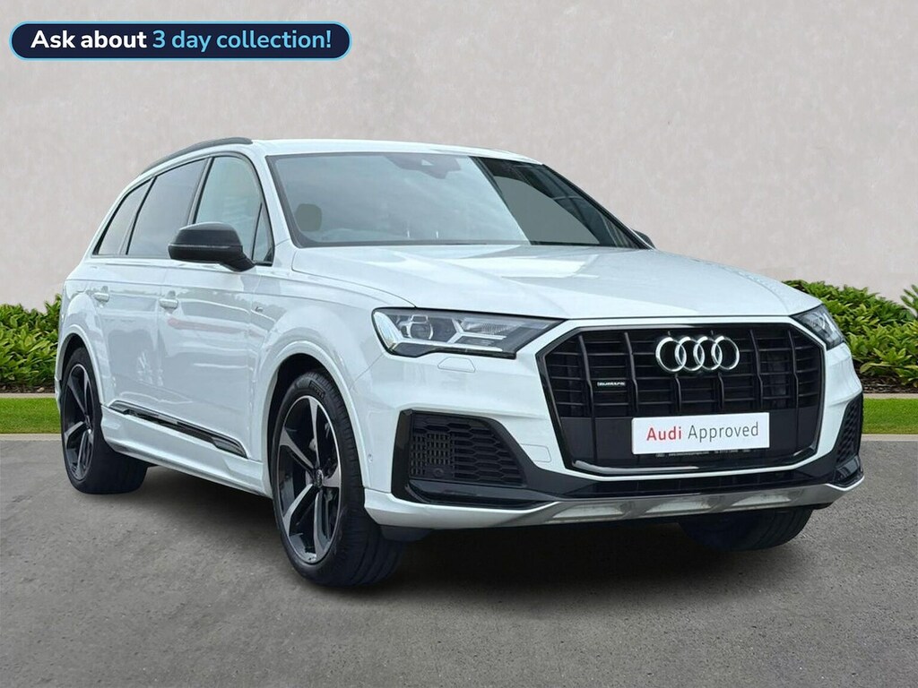 Audi Q7 55 Tfsi Quattro Black Edition Tiptronic White