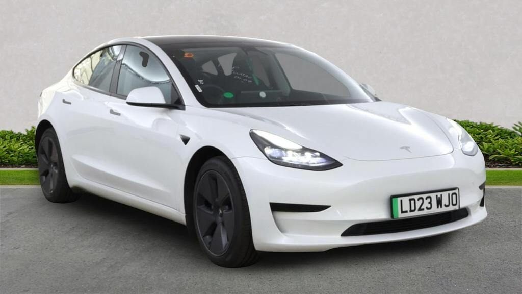 Tesla Model 3 Rwd 4dr Auto White