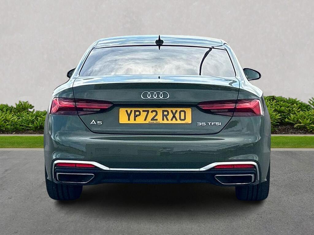 Audi A5 2.0 Tfsi 35 S Line Coupe S Tronic Euro YP72RXO Green #4