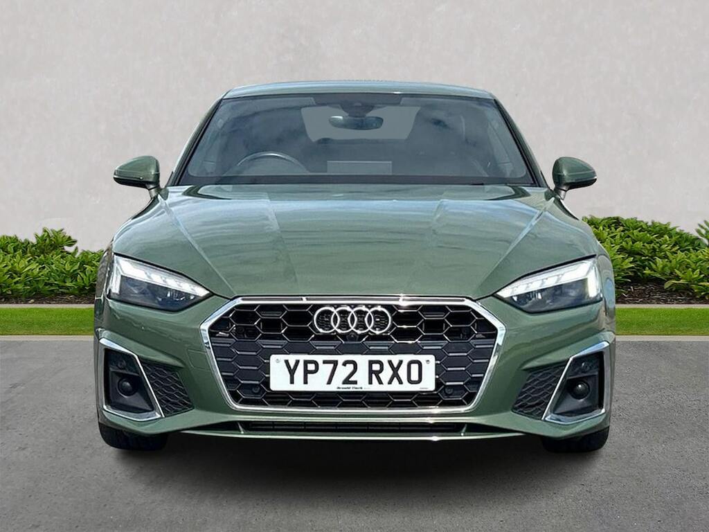 Audi A5 2.0 Tfsi 35 S Line Coupe S Tronic Euro YP72RXO Green #5