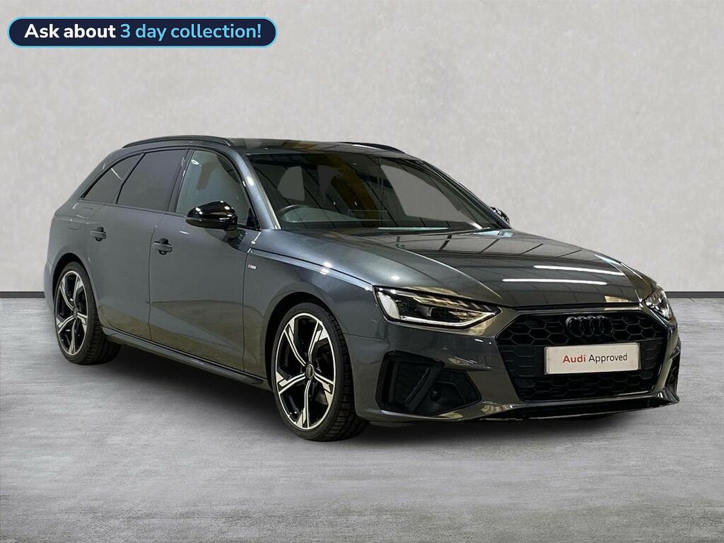 Audi A4 2.0 Tfsi 35 Black Edition Estate S Tron Grey