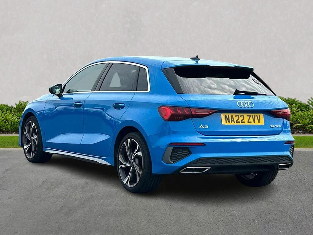 Audi A3 1.5 Tfsi 35 S Line Sportback Eur Blue #2