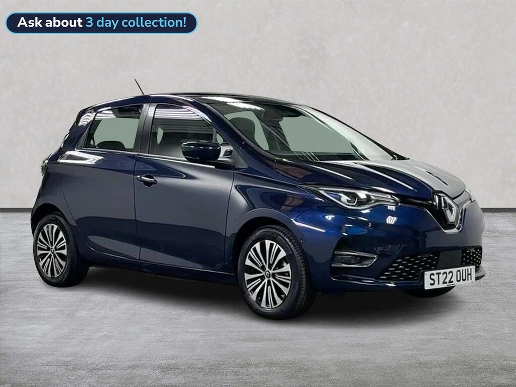 Renault Zoe R135 Ev50 52Kwh Riviera Hatchback Aut Blue
