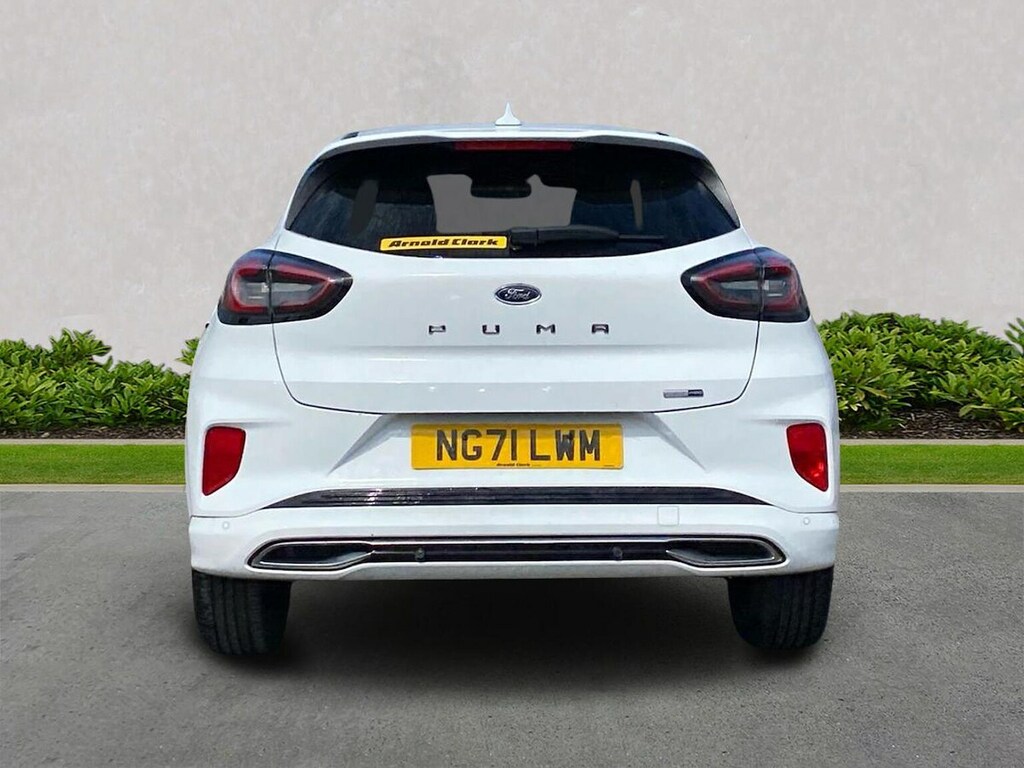 Ford Puma 1.0T Ecoboost Mhev St-line Vignale Suv White #4