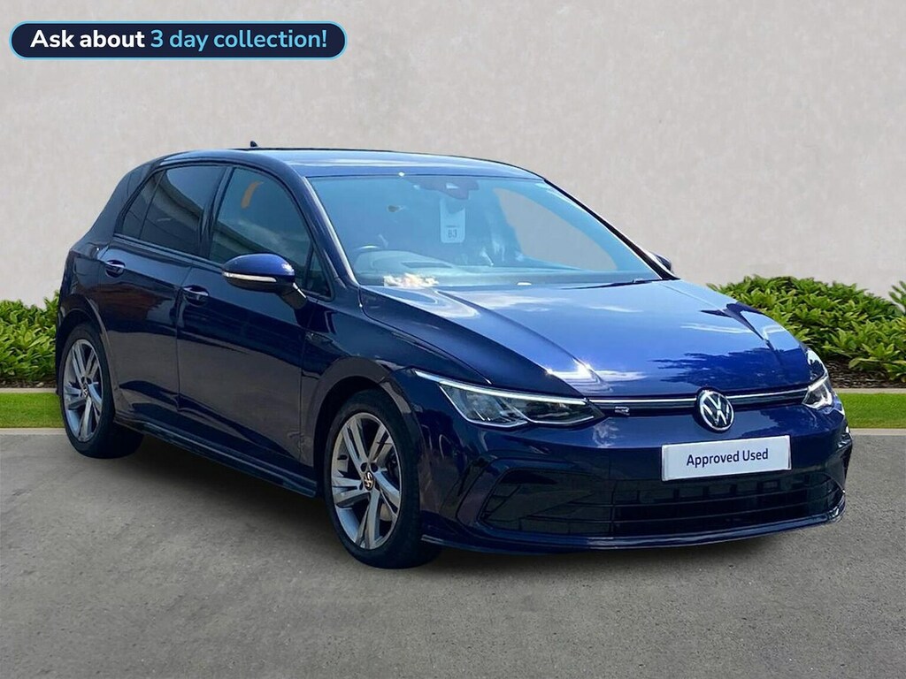 Volkswagen Golf 2.0 Tdi R-line Hatchback Dsg Euro 6 S Blue