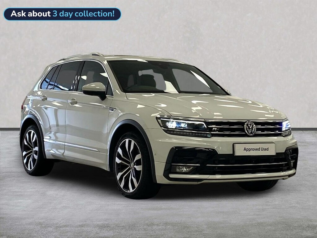 Volkswagen Tiguan 2.0 Tdi R-line Tech Suv Euro 6 White