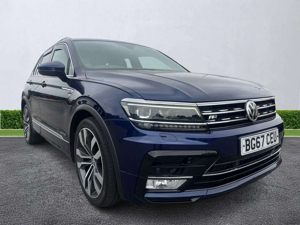 Volkswagen Tiguan 2.0 Tdi 150 4Motion R-line Dsg Blue