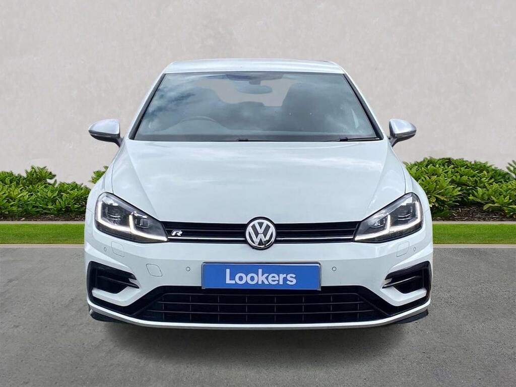Volkswagen Golf 2.0 Tsi Bluemotion Tech R Hatchback Dsg YR67BMU White #5