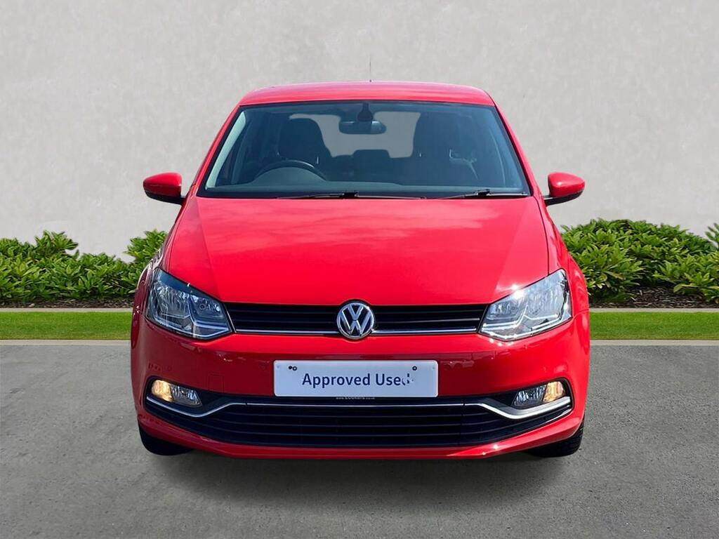 Volkswagen Polo 1.2 Tsi Bluemotion Tech Match Edition Hatchback ND17WLX Red #5