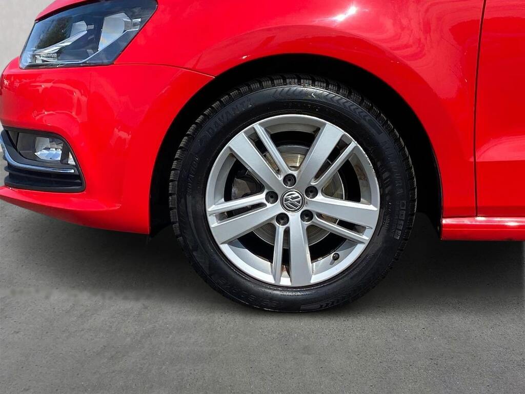 Volkswagen Polo 1.2 Tsi Bluemotion Tech Match Edition Hatchback ND17WLX Red #6