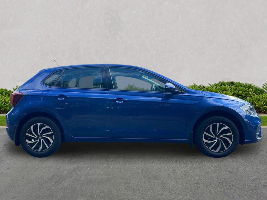 Volkswagen Polo 1.0 Evo Life Hatchback Euro 6 S NX73UKP Blue #2