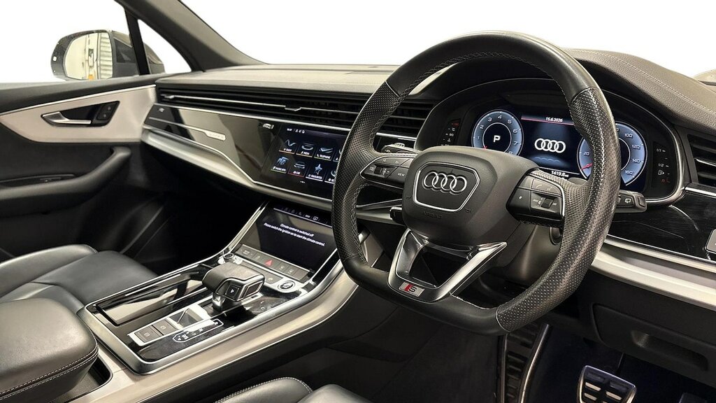 Audi Q7 3.0 Tfsi V6 55 S Line Suv Tiptronic Qua Black #6