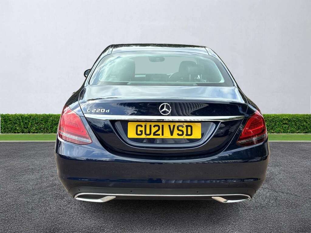 Mercedes-Benz C Class C220d Sport Edition 9G-tronic GU21VSD Blue #4