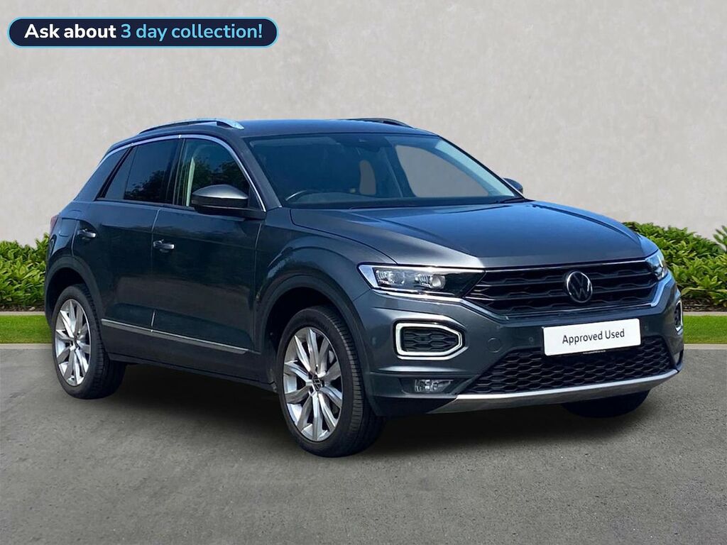 Volkswagen T-Roc 1.5 Tsi Gpf Evo Sel Suv Dsg Euro 6 Ss Grey