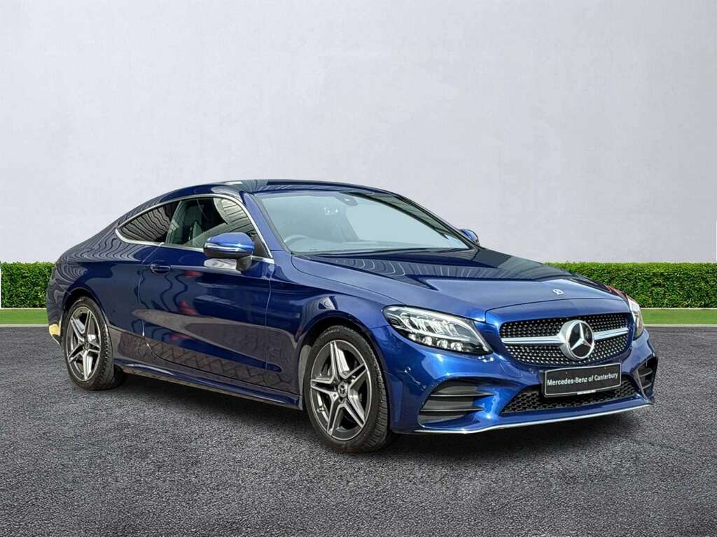 Mercedes-Benz C Class C300d Amg Line 9G-tronic Blue
