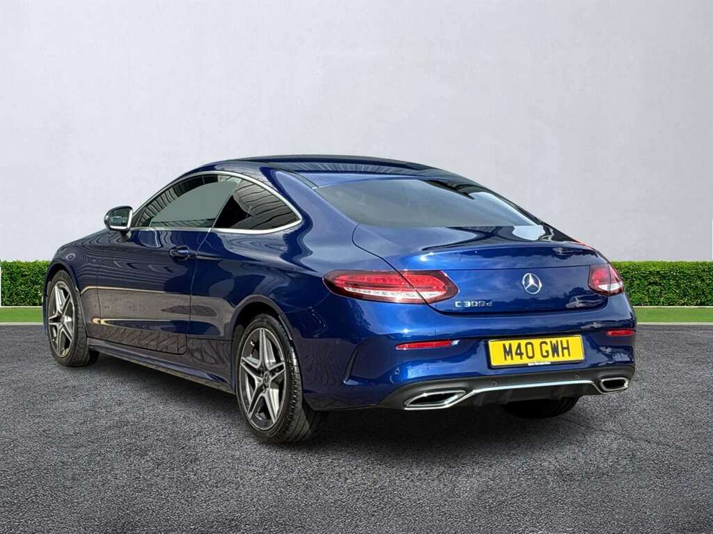 Mercedes-Benz C Class C300d Amg Line 9G-tronic Blue #2