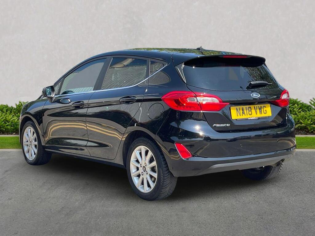 Ford Fiesta 1.0 Ecoboost 125 Titanium NA18VWG Black #2