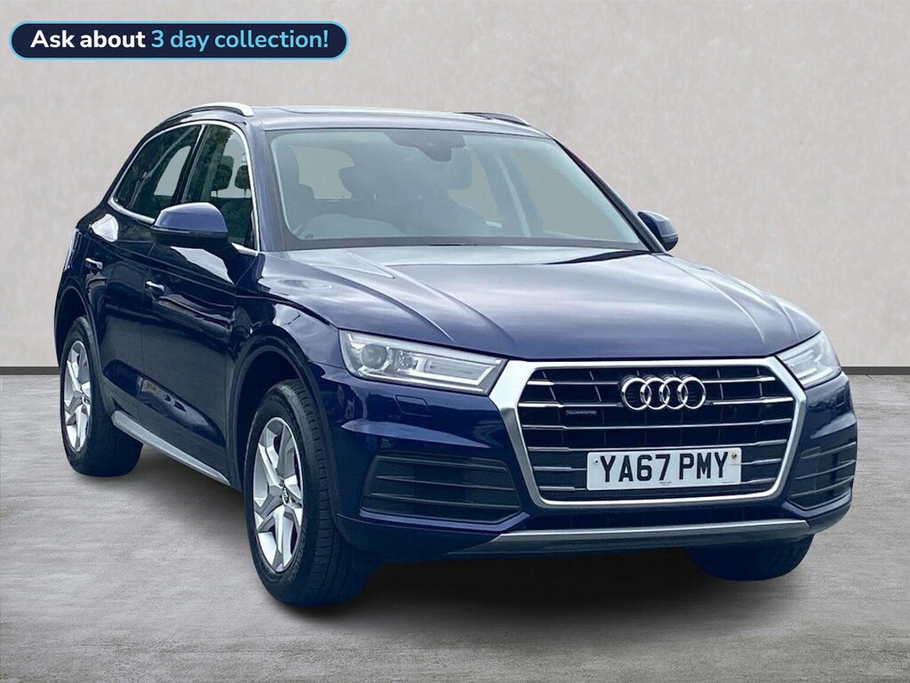 Audi Q5 Q5 2.0 Tdi Quattro Se S Tronic Estate Blue