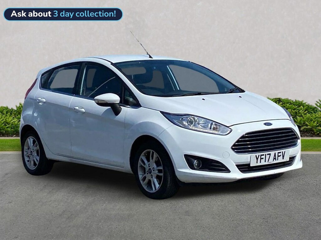 Ford Fiesta 1.0T Ecoboost Zetec Hatchback Eu White