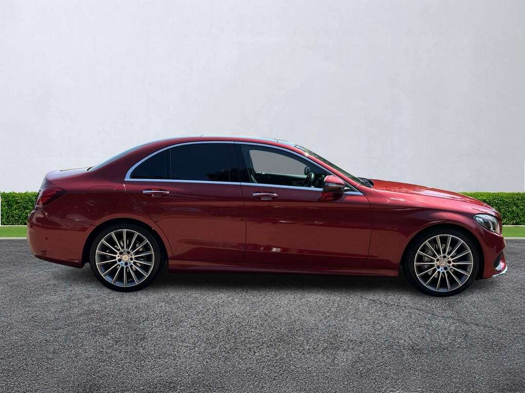 Mercedes-Benz C Class C200d Amg Line Premium GD16XXN Red #3