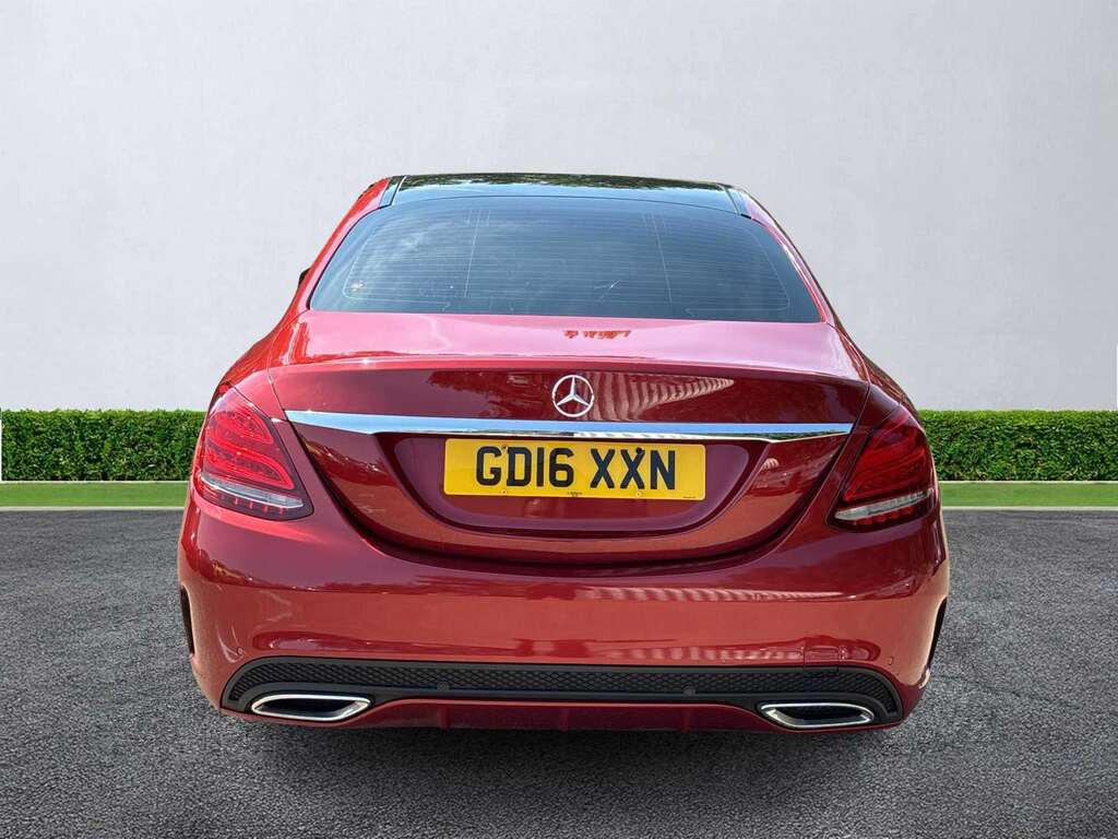 Mercedes-Benz C Class C200d Amg Line Premium GD16XXN Red #4
