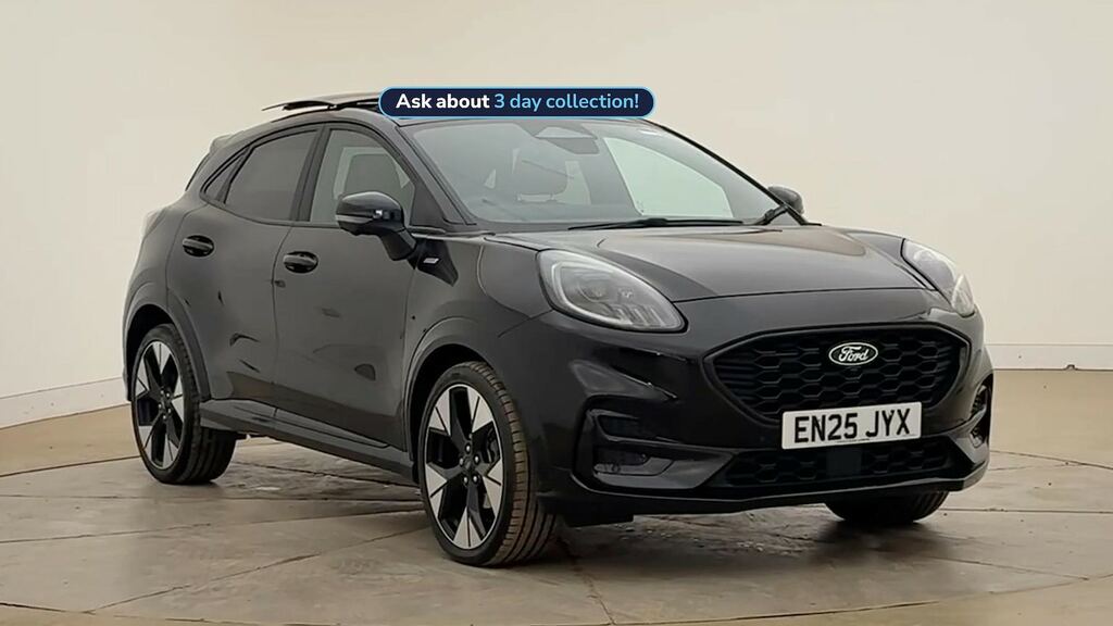 Ford Puma 1.0T Ecoboost Mhev St-line X Suv Hybrid Black
