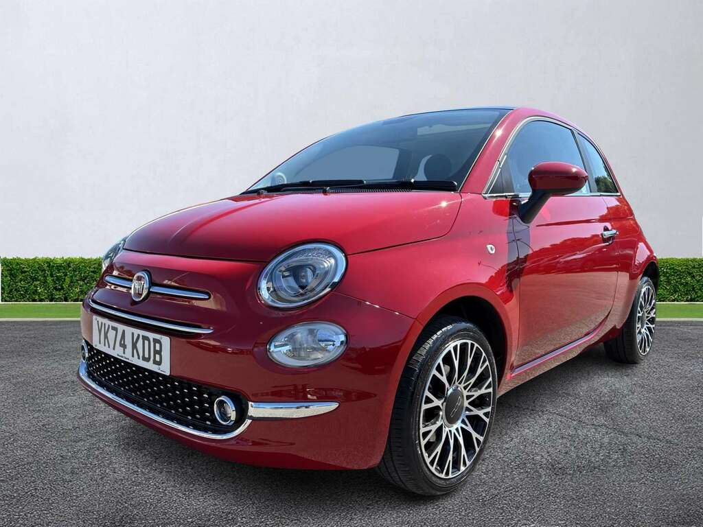Fiat 500 Manual Red #17
