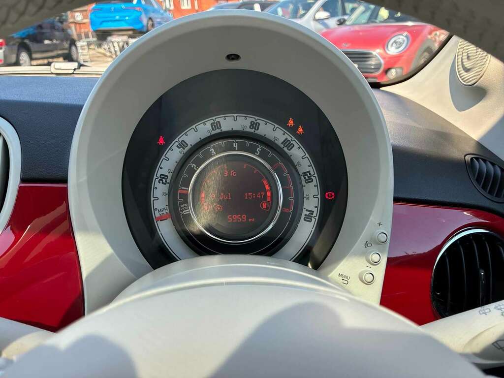 Fiat 500 Manual Red #10