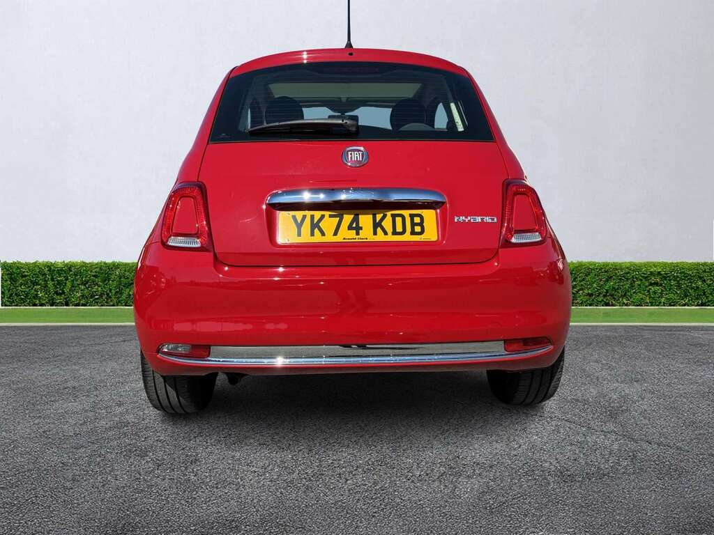 Fiat 500 1.0 Mild Hybrid Red #4