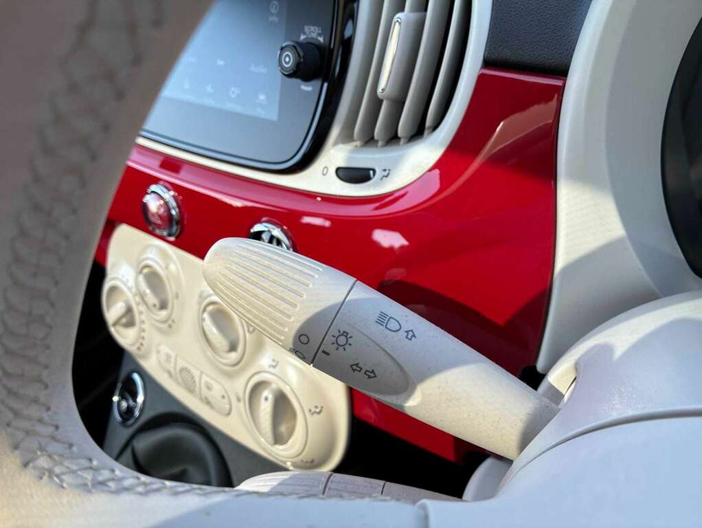 Fiat 500 Manual Red #23