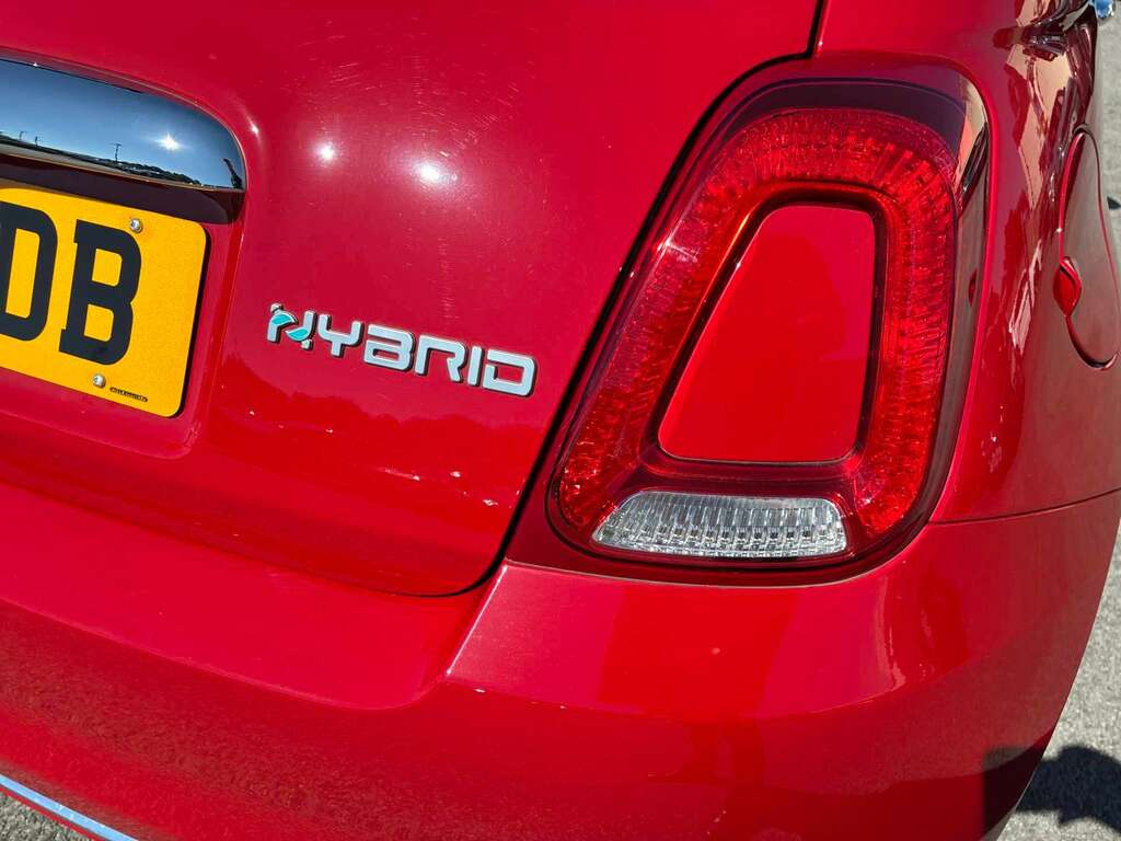 Fiat 500 Manual Red #21