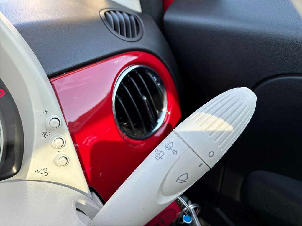 Fiat 500 Manual Red #24