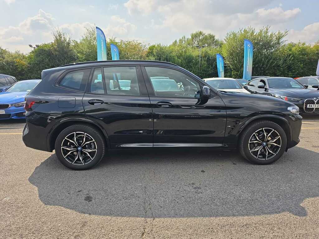 BMW X3 Xdrive 30E M Sport DS74HWA Black #3
