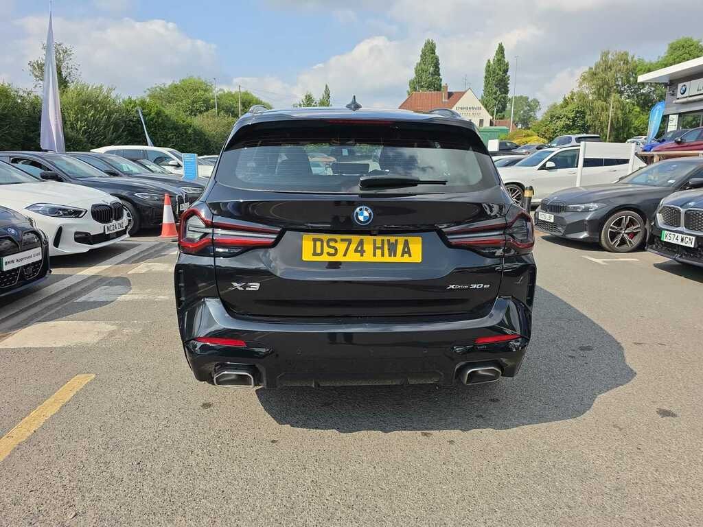 BMW X3 Xdrive 30E M Sport DS74HWA Black #4