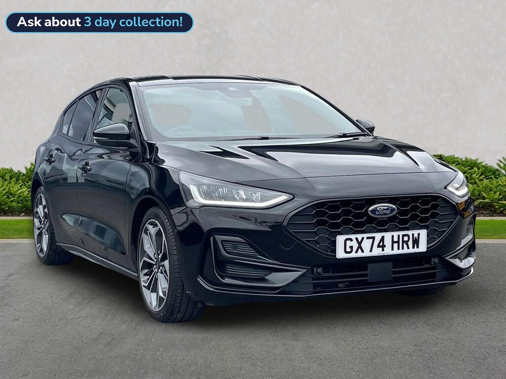 Ford Focus 1.0T Ecoboost Mhev St-line X Hatchback Black