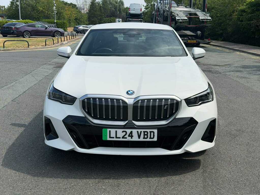 BMW i5 Estate Blue #8