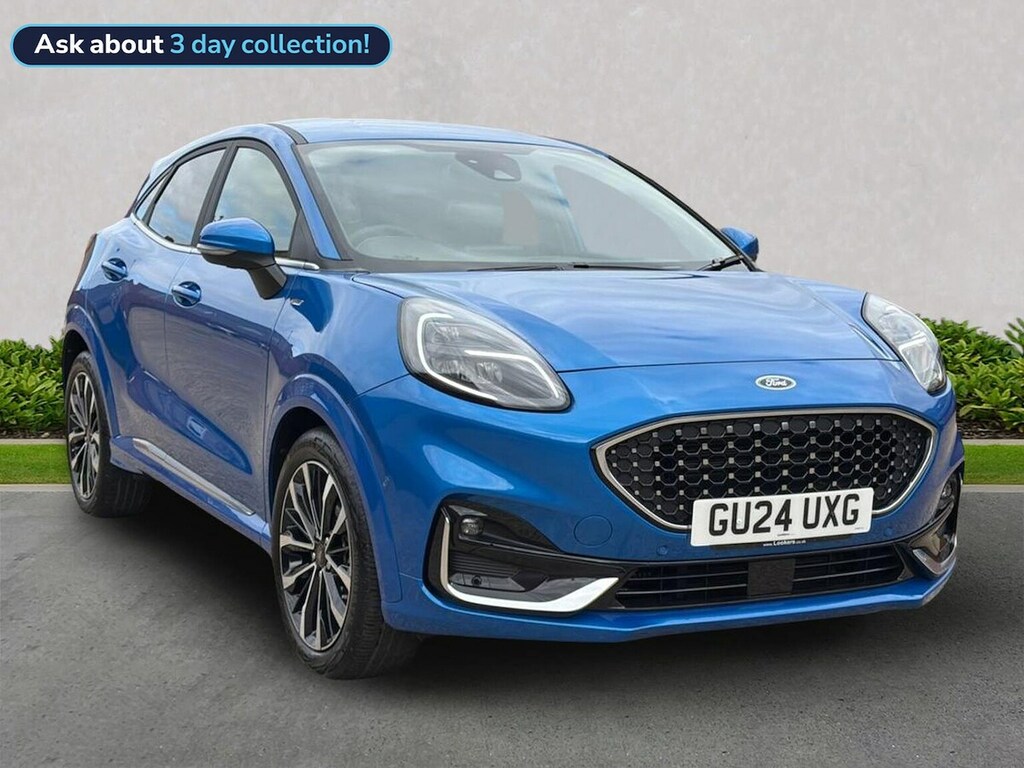 Ford Puma 1.0T Ecoboost Mhev St-line Vignale Suv Blue