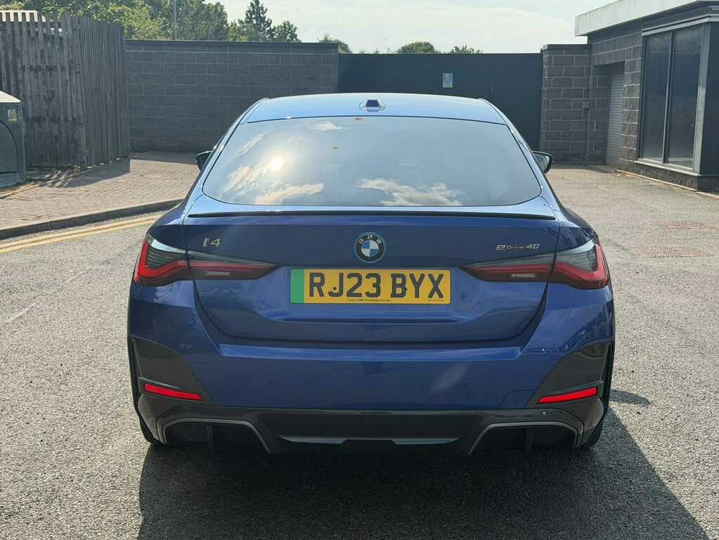 BMW i4 250Kw Edrive40 M Sport 83.9Kwh RJ23BYX Blue #4