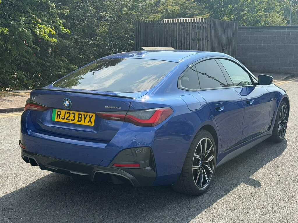 BMW i4 250Kw Edrive40 M Sport 83.9Kwh RJ23BYX Blue #3