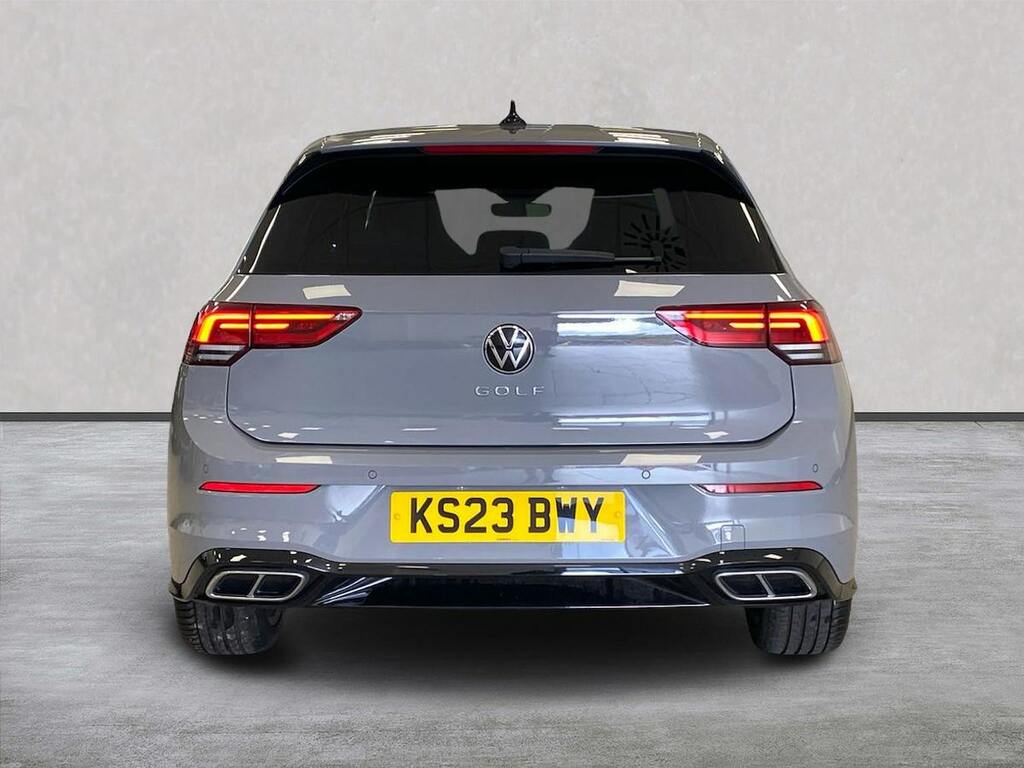 Volkswagen Golf 2.0 Tdi R-line Hatchback Dsg Euro 6 S KS23BWY Grey #4