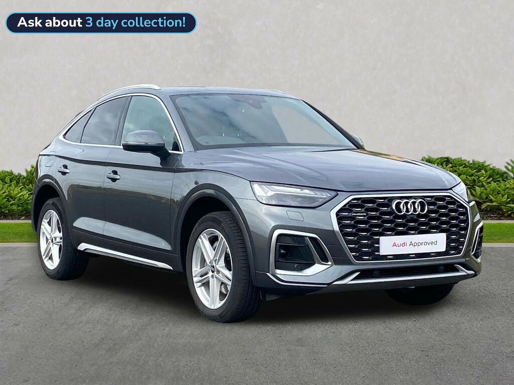 Audi Q5 2.0 Tfsi 45 S Line Sportback S Tronic Q DE23LRX Grey