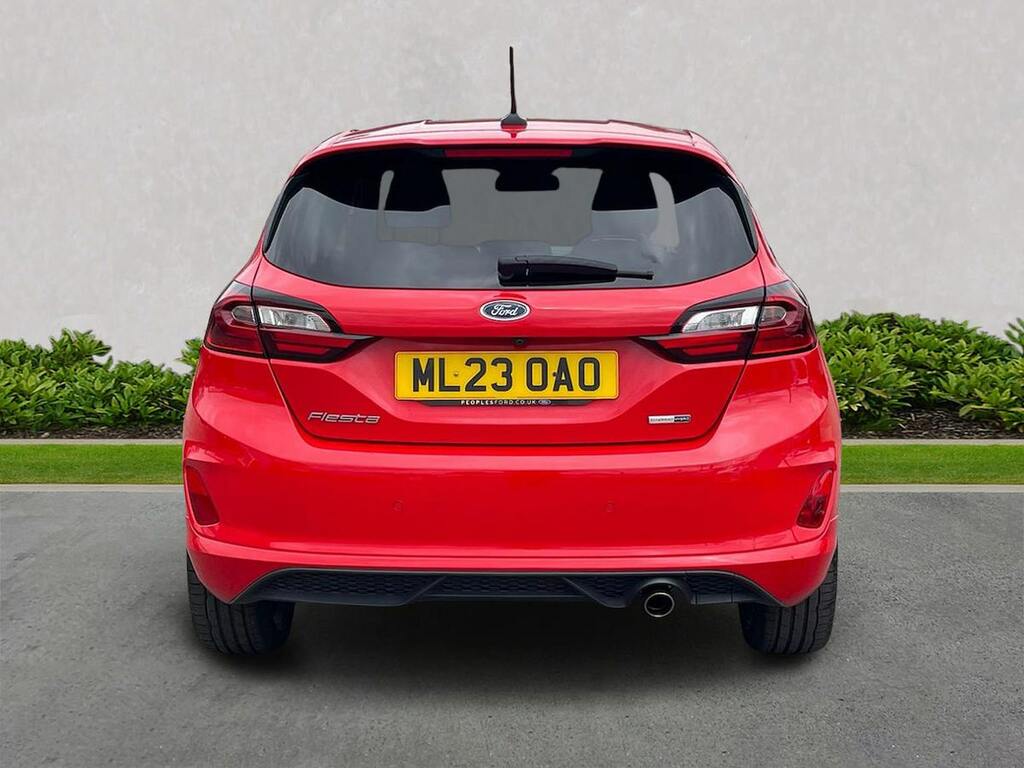 Ford Fiesta 1.0T Ecoboost Mhev St-line X Edition Hatchback ML23OAO Red #4