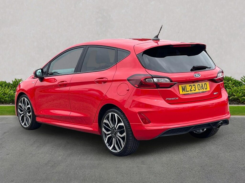 Ford Fiesta 1.0T Ecoboost Mhev St-line X Edition Hatchback ML23OAO Red #2