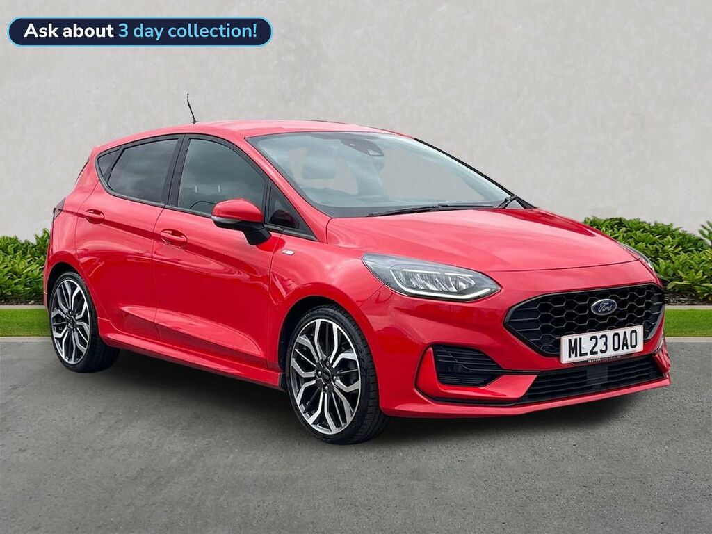 Ford Fiesta 1.0T Ecoboost Mhev St-line X Edition Hatchback Red