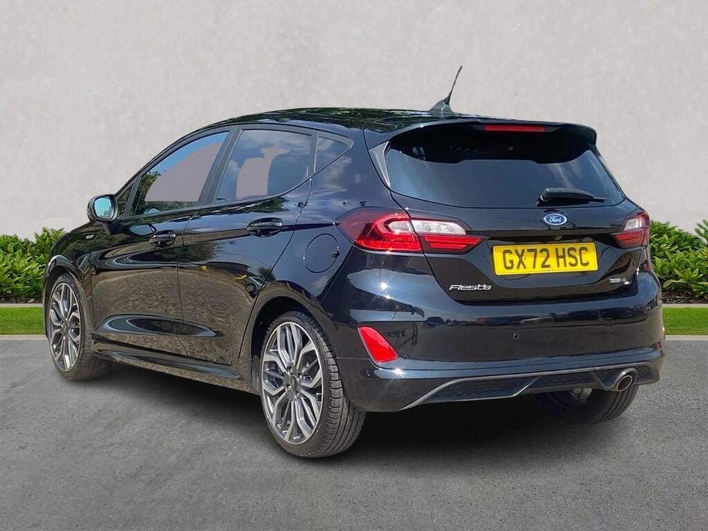 Ford Fiesta 1.0T Ecoboost Mhev St-line X Edition Hatchback Black #2