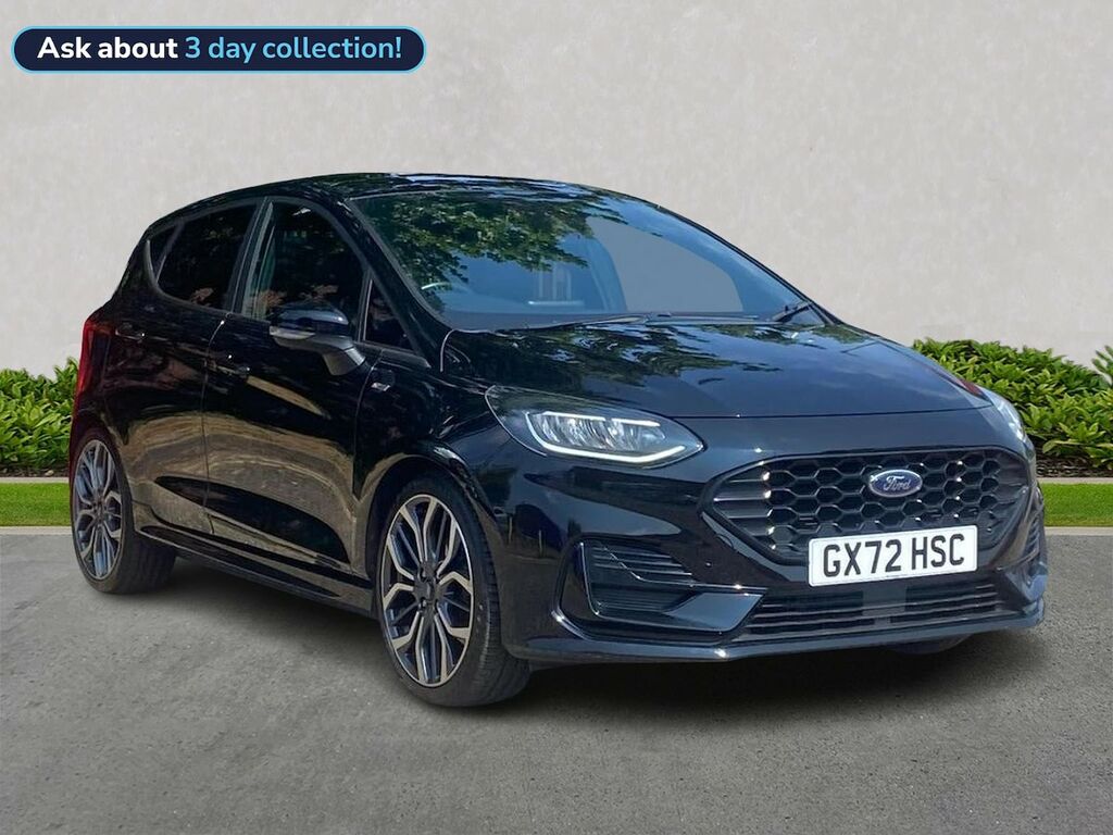 Ford Fiesta 1.0T Ecoboost Mhev St-line X Edition Hatchback Black