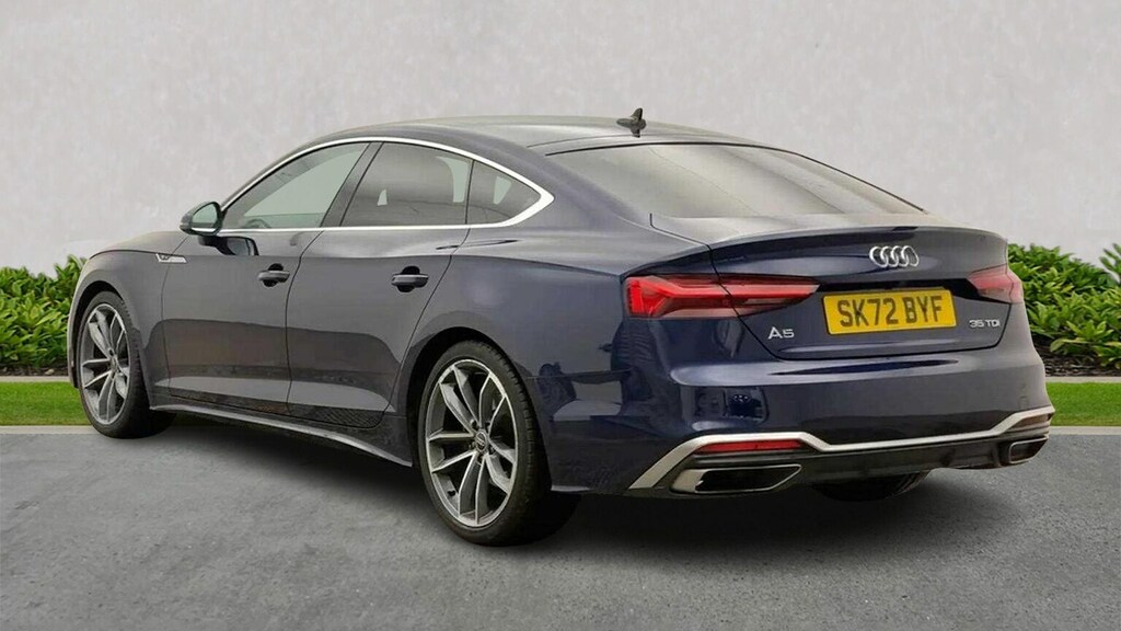 Audi A5 2.0 Tdi 35 S Line Sportback S Tronic Eu Blue #2