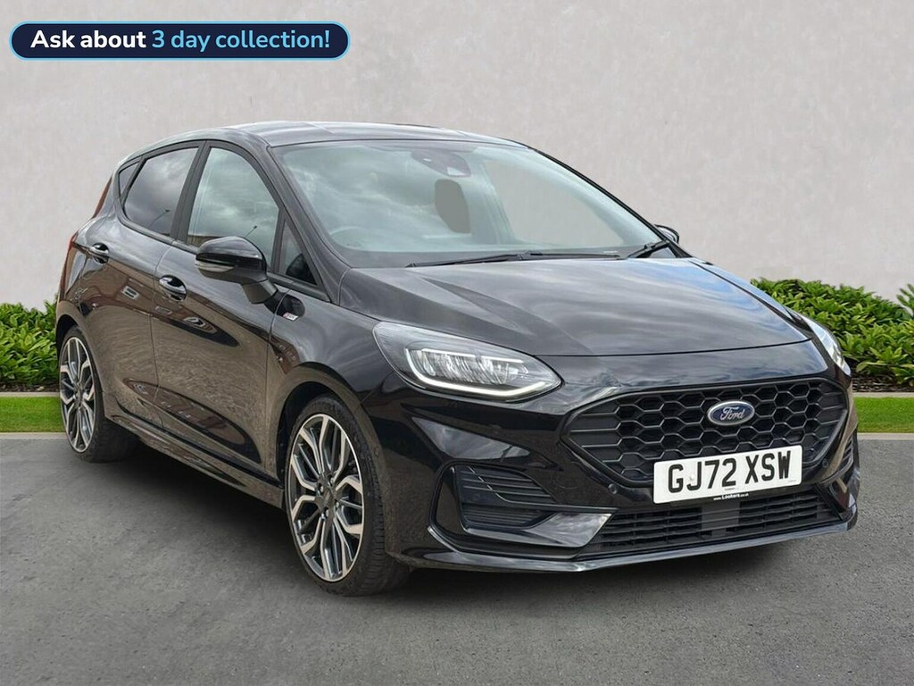 Ford Fiesta 1.0 Ecoboost Hybrid Mhev 125 St-line X Black