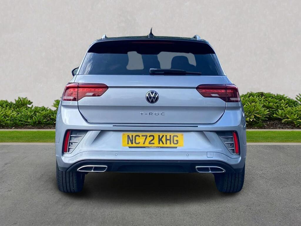 Volkswagen T-Roc 1.5 Tsi R-line Suv Dsg Euro 6 Ss 15 NC72KHG Silver #3